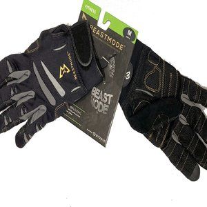 New Bionic Marshawn Lynch Beastmode Full Finger Gloves  Size Medium